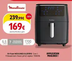 Darty MOULINEX Air fryer AL201810 offre