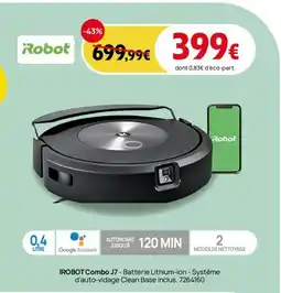 Darty ROBOT Combo J7 offre