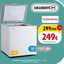 Darty THOMSON Congélateur coffre offre