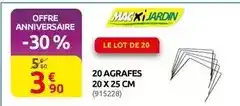 Rural Master 20 agrafes offre