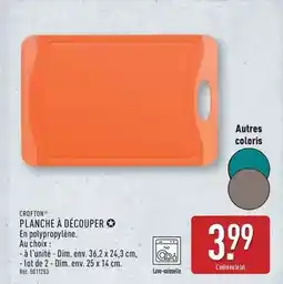 ALDI Dim - planche à découper offre
