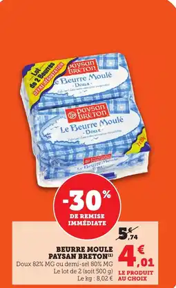 Bi1 Beurre moule paysan breton offre