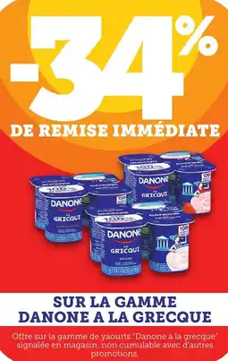 Bi1 SUR LA GAMME DANONE A LA GRECQUE offre
