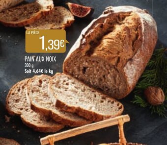 Match Pain Aux Noix offre