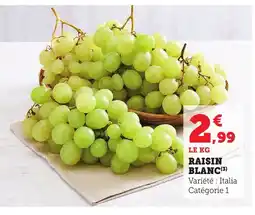 Bi1 Raisin blanc offre