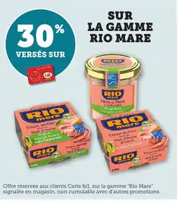 Bi1 SUR LA GAMME RIO MARE offre