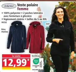 Norma ELLE NOR Veste polaire femme offre