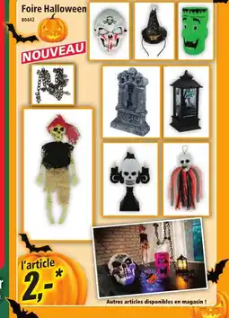 Norma Foire Halloween offre
