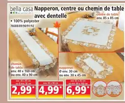Norma BELLA CASA Napperon, centre ou chemin de table Lifete Paillasson coco et caoutchouc offre