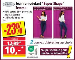Norma ELLE NOR Jean remodelant Super Shape femme offre