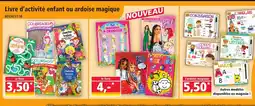 Norma Livre d'activité enfant ou ardoise magique offre