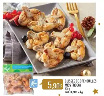 Match Cuisses De Grenouilles Miss Froggy offre