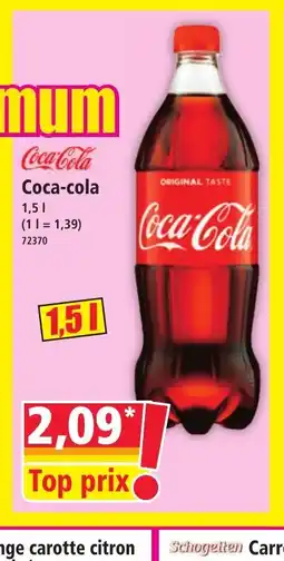Norma COCA-COLA offre