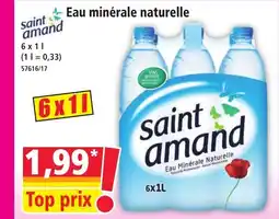 Norma SAINT AMAND Eau minérale naturelle offre