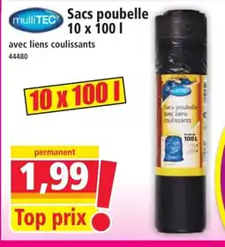 Norma MULTITEC Sacs poubelle offre