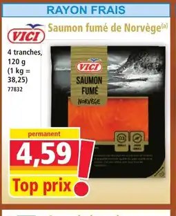 Norma VICI Saumon fumé de Norvège offre