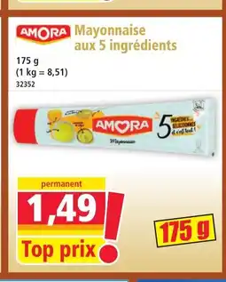 Norma AMORA Mayonnaise aux 5 ingrédients offre