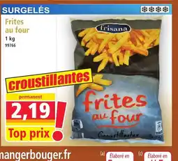 Norma Frites au four offre