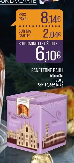 Match Panettone Bauli offre