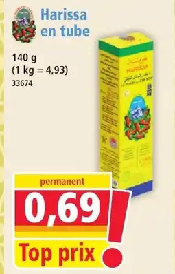Norma Harissa en tube offre