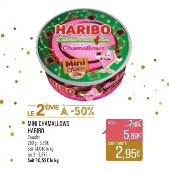 Match Mini Chamallows Haribo offre