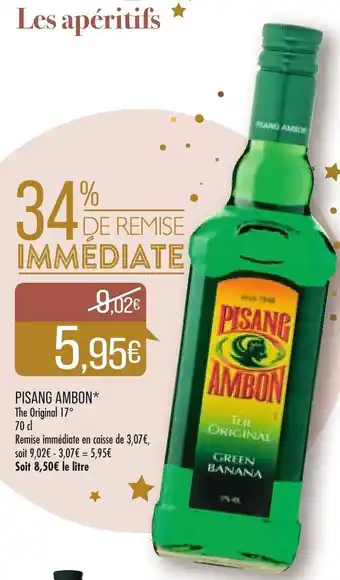 Match Pisang Ambon* offre