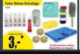 Norma Foire thème bricolage offre