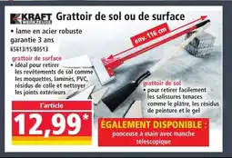 Norma KRAFT Grattoir de sol ou de surface offre