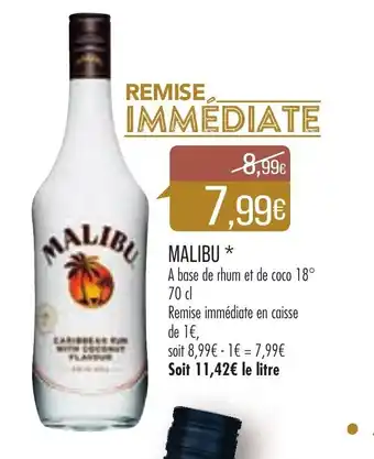 Match Malibu* offre