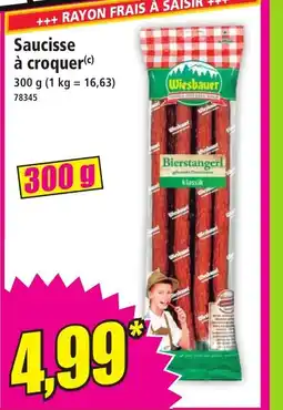 Norma Saucisse à croquer( offre