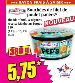 Norma MAITRE COQ Bouchées de filet de poulet panées offre