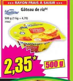 Norma Gâteau de riz offre
