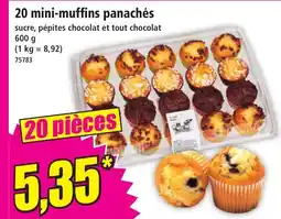 Norma 20 mini-muffins panachés offre
