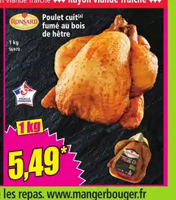 Norma RONSARD Poulet cuit fumé au bois de hêtre offre