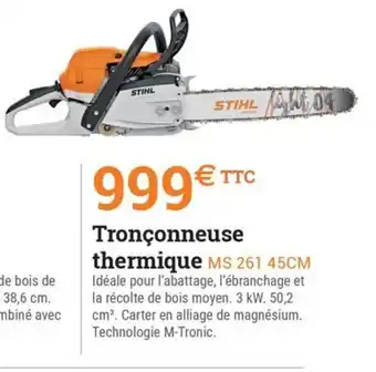 Tronçonneuse thermique MS 261