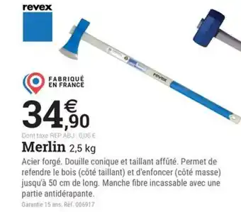 Espace emeraude Merlin offre