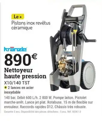 Nettoyeur haute pression