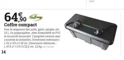 Espace emeraude Coffre compact offre