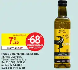 Intermarché Express TERRA DELYSSA Huile d'olive vierge extra offre