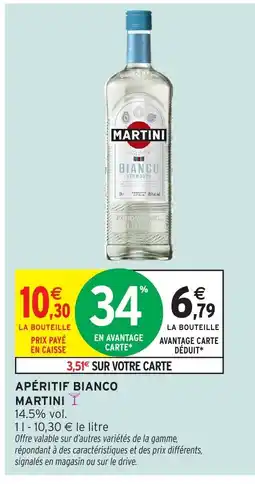 Intermarché Express MARTINI Apéritif bianco offre