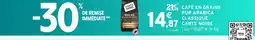Intermarché Express CARTE NOIRE Café en grains pur arabica classique offre