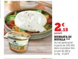 Hyper U Burrata di bufala offre