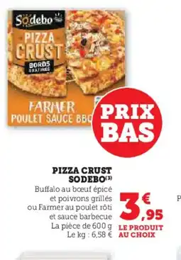 Hyper U SODEBO Pizza crust offre