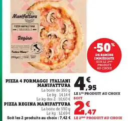 Hyper U MANIFATTURA Pizza 4 formaggi italiani offre