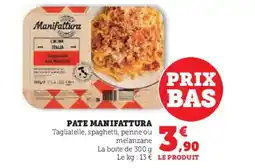Hyper U MANIFATTURA Pate offre