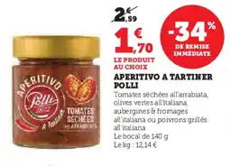 Hyper U POLLI Aperitivo a tartiner offre