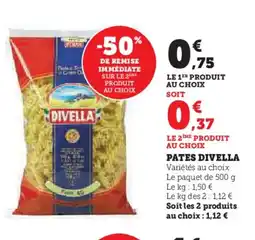 Hyper U DIVELLA Pate offre
