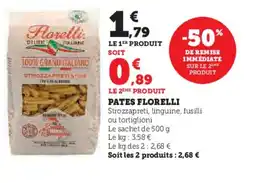 Hyper U FLORELLI Pates offre