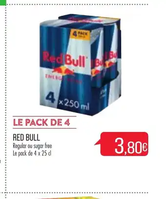 Match Red Bull offre