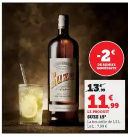 Hyper U SUZE 15° offre